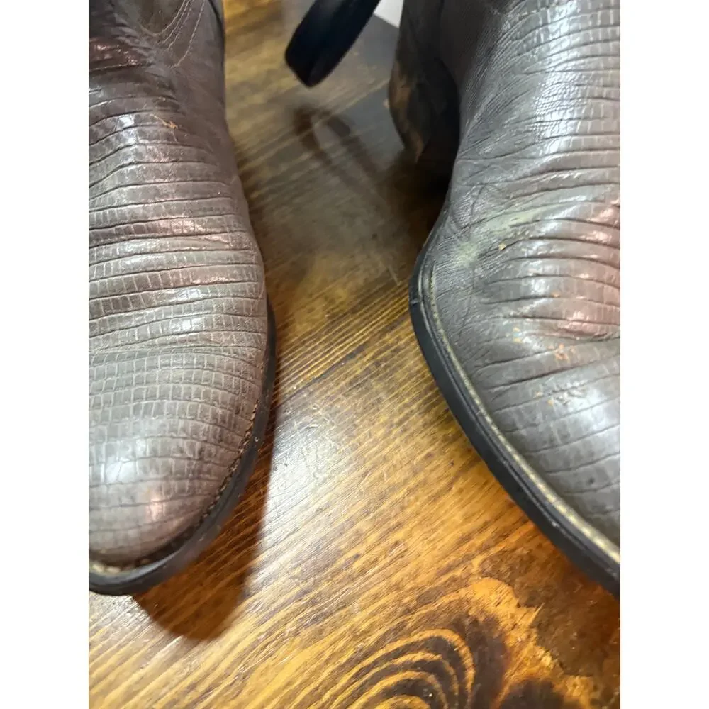 Laredo Gray Cowboy Boots Size 9